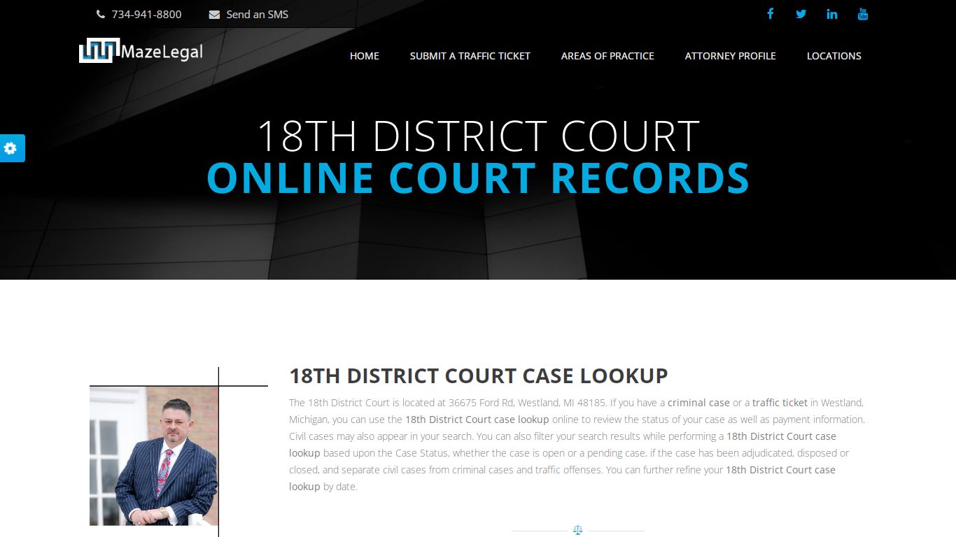 18th District Court Case Lookup